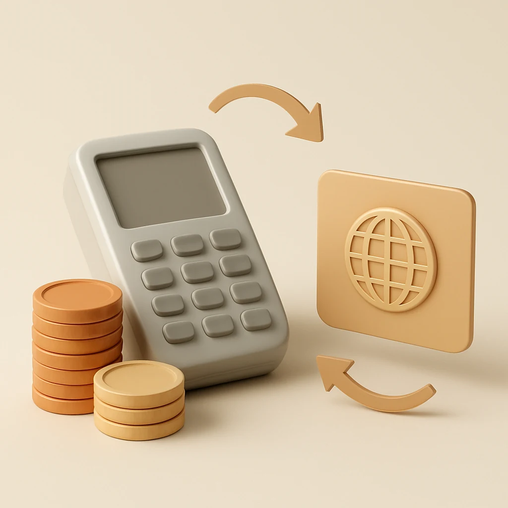 Ilustración de tarjetas y wallets