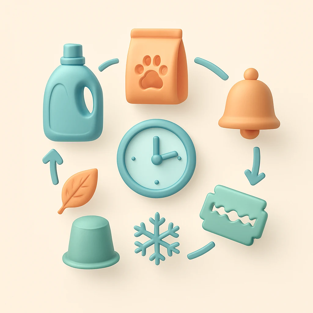 Ahorro por ciclo: consumibles más baratos con calendario