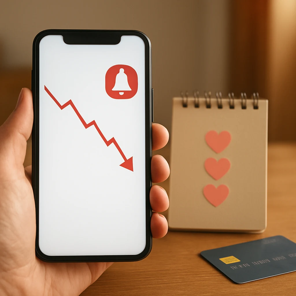 Alertas de precio y lista de deseos: compra cuando baja (sin obsesionarte)