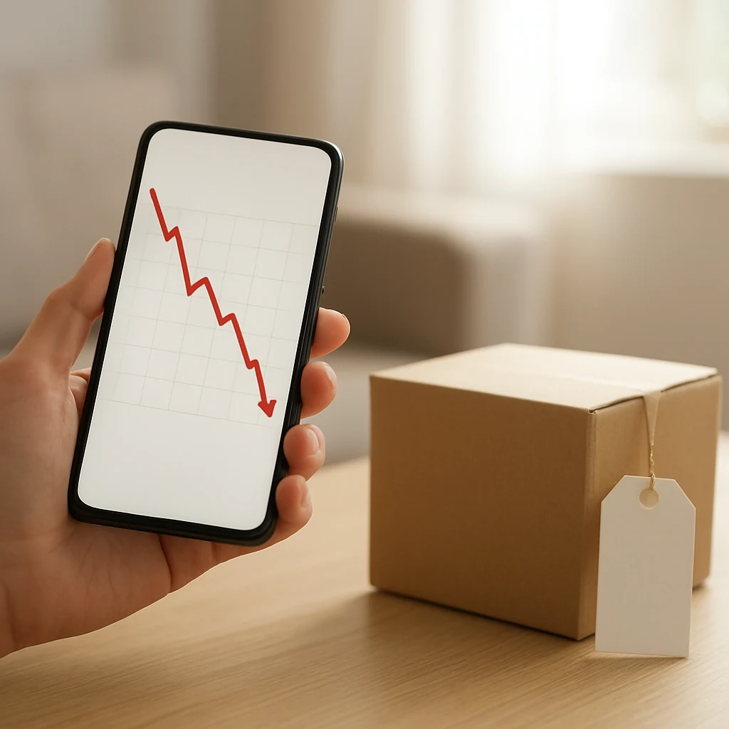 Alertas de precio: el truco para comprar online cuando baja de verdad