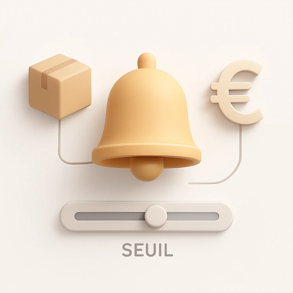 Ilustración del artículo: Alertes de prix : la méthode simple pour acheter moins cher en ligne