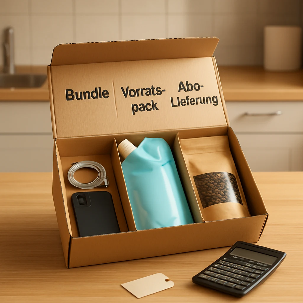 Bundle-Deals & Spar-Abos: Online sparen, ohne zu viel zu kaufen