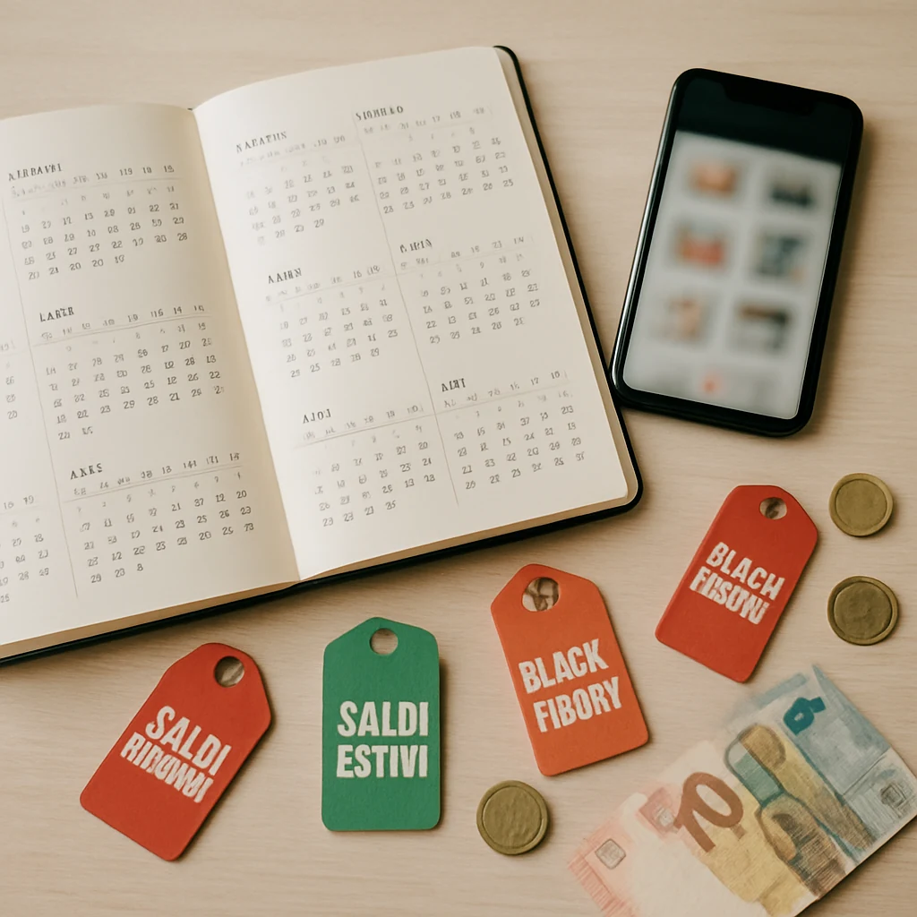 Calendario delle offerte online in Italia: cosa comprare e quando