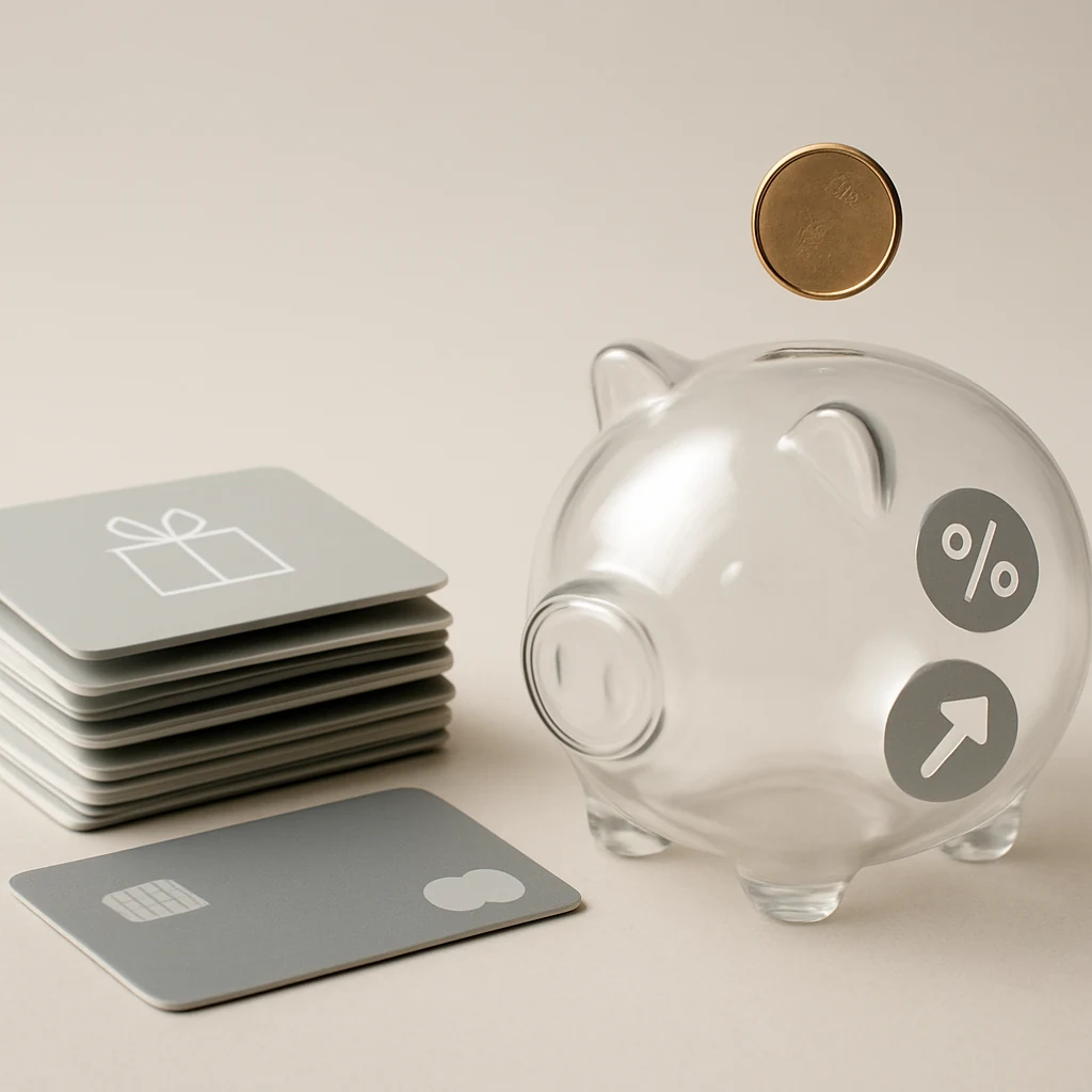 Come “impilare” sconti online: coupon, cashback e gift card
