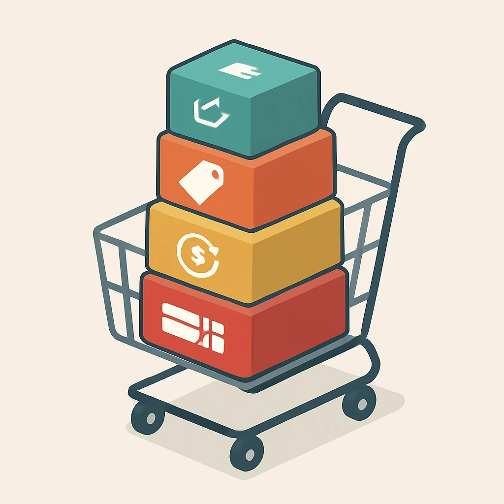 Ilustración del artículo: Come “impilare” sconti online: coupon, cashback e gift card