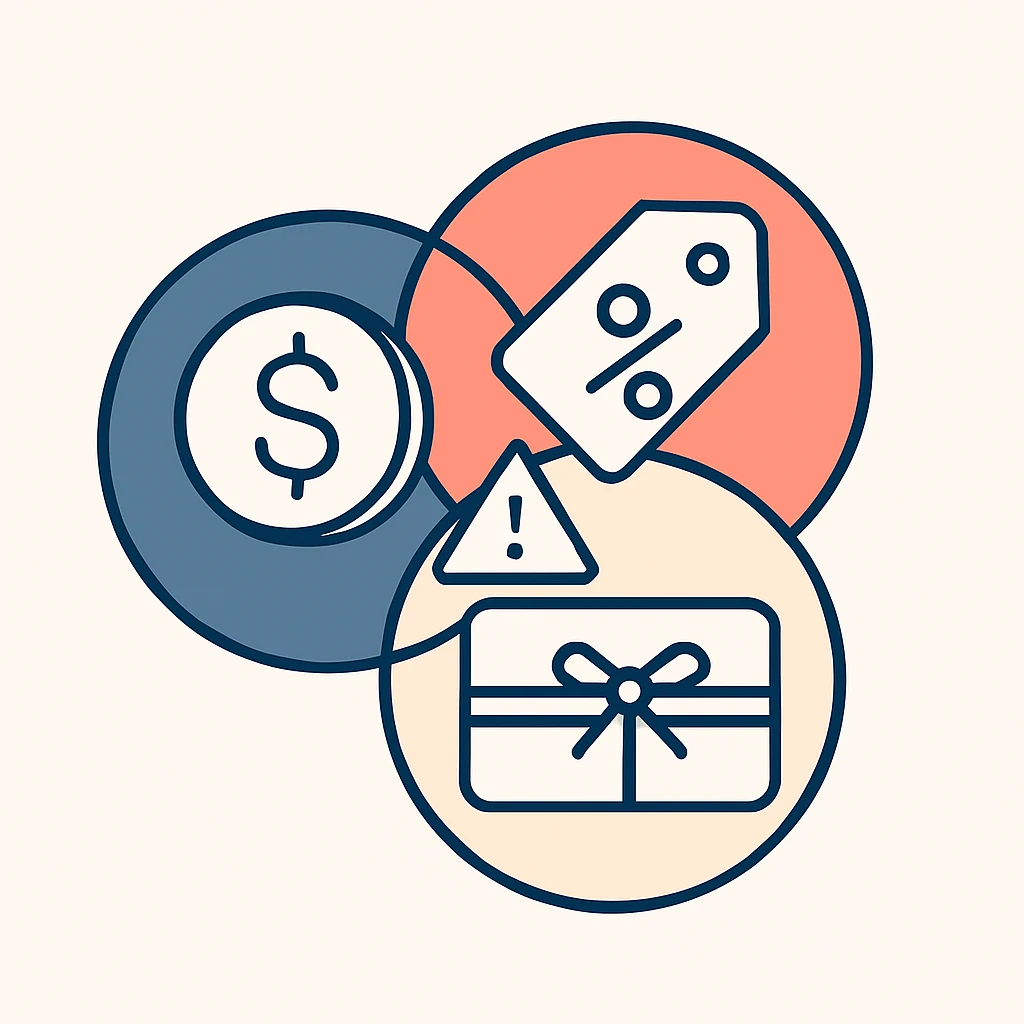 Ilustración del artículo: Cumuler cashback, codes et cartes cadeaux : la vraie méthode