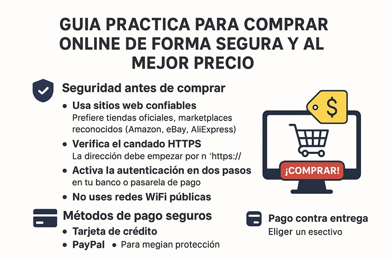 Guía práctica para comprar online de forma segura y al mejor precio
