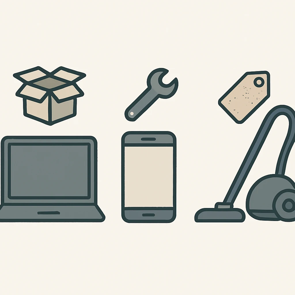 Ilustración del artículo: Open-Box & Refurb Deals Online: Save Big Without the Headache