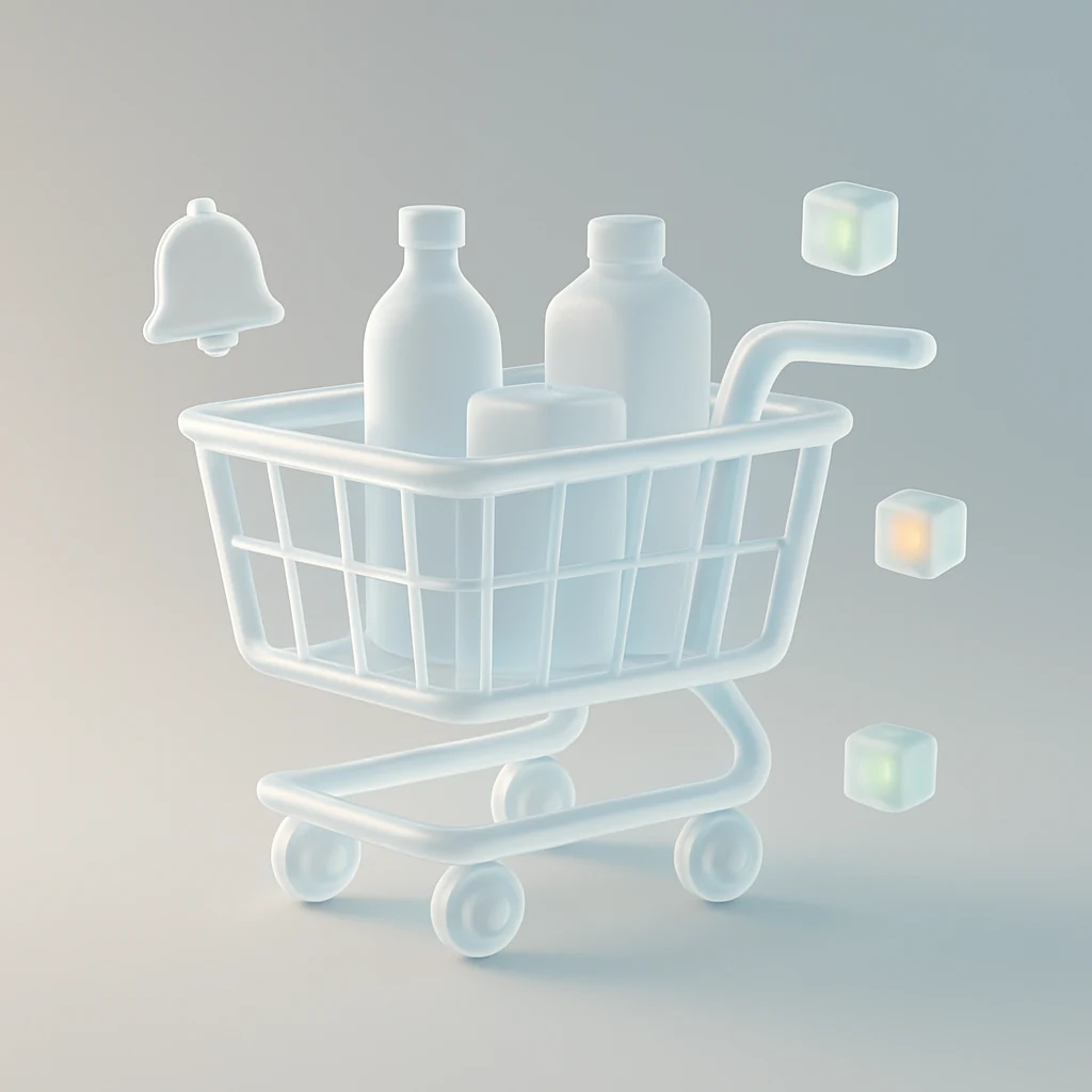 Ilustración genérica de calendario de compras