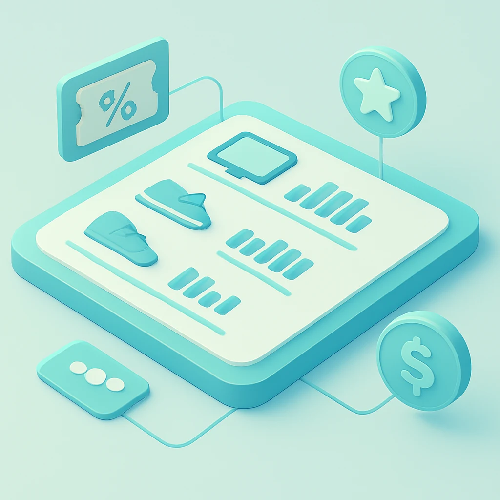 Pantalla con histórico de precios de un producto