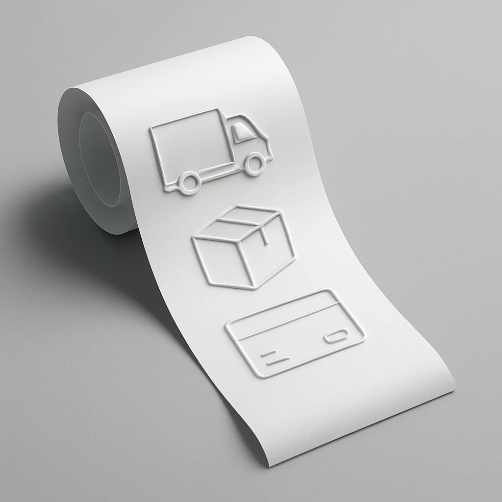 Ilustración de checklist mental de compra