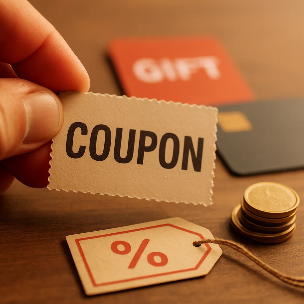 Ilustración del artículo: The Checkout Stack: How to Combine Coupons, Cashback & Gift Cards