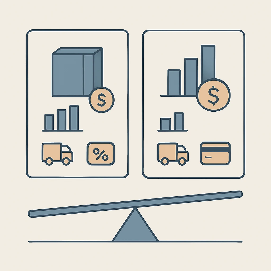 Ilustración del artículo: The Shipping Math That Turns “Deals” Into Real Savings Online