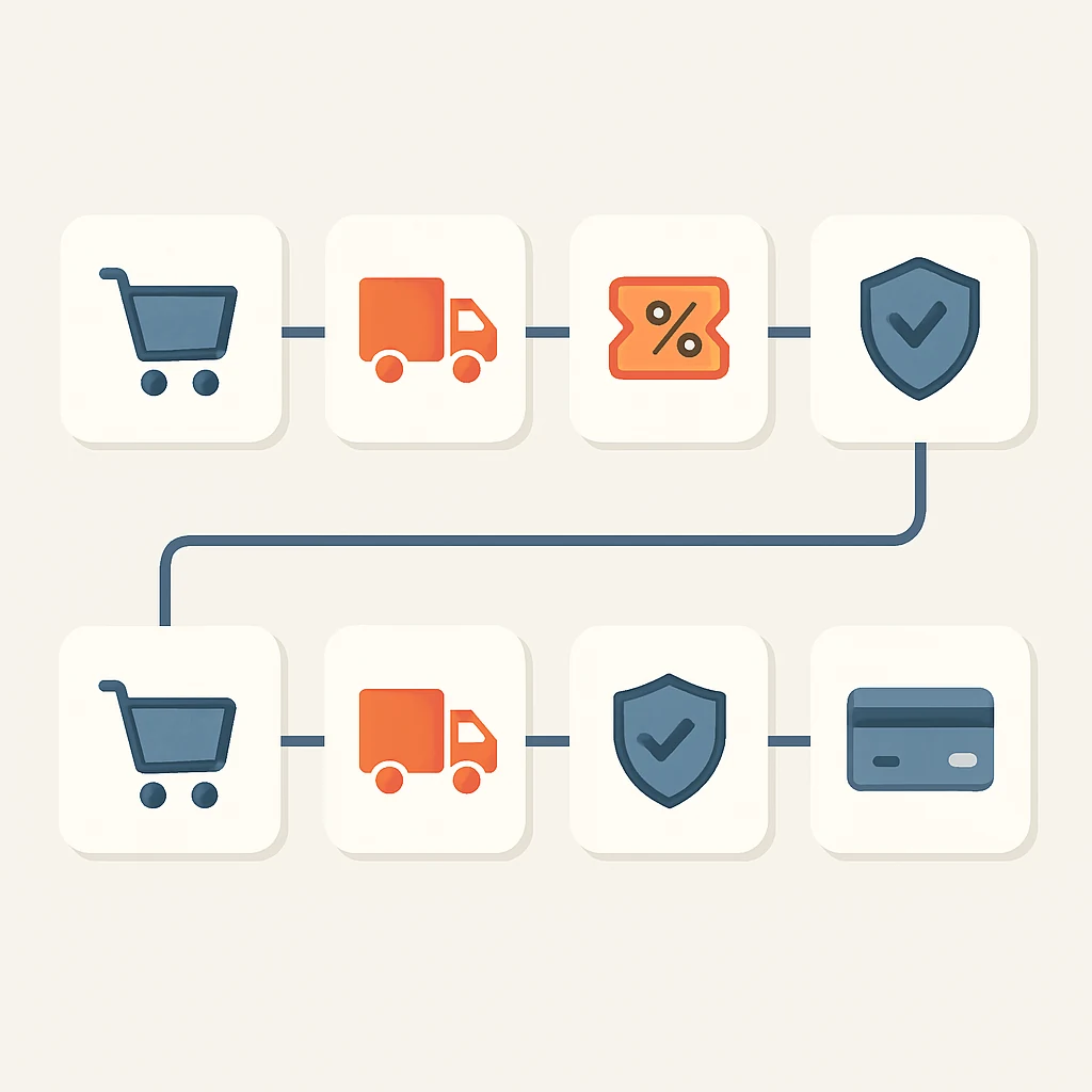 Ilustración del artículo: The UK Checkout Audit: 9 Mistakes That Kill Online Savings