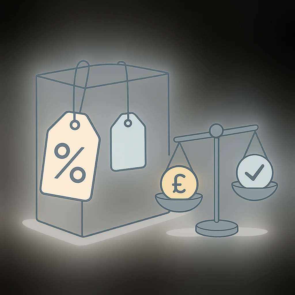 Ilustración del artículo: 7 UK Online Deal Mistakes That Quietly Cost You Money