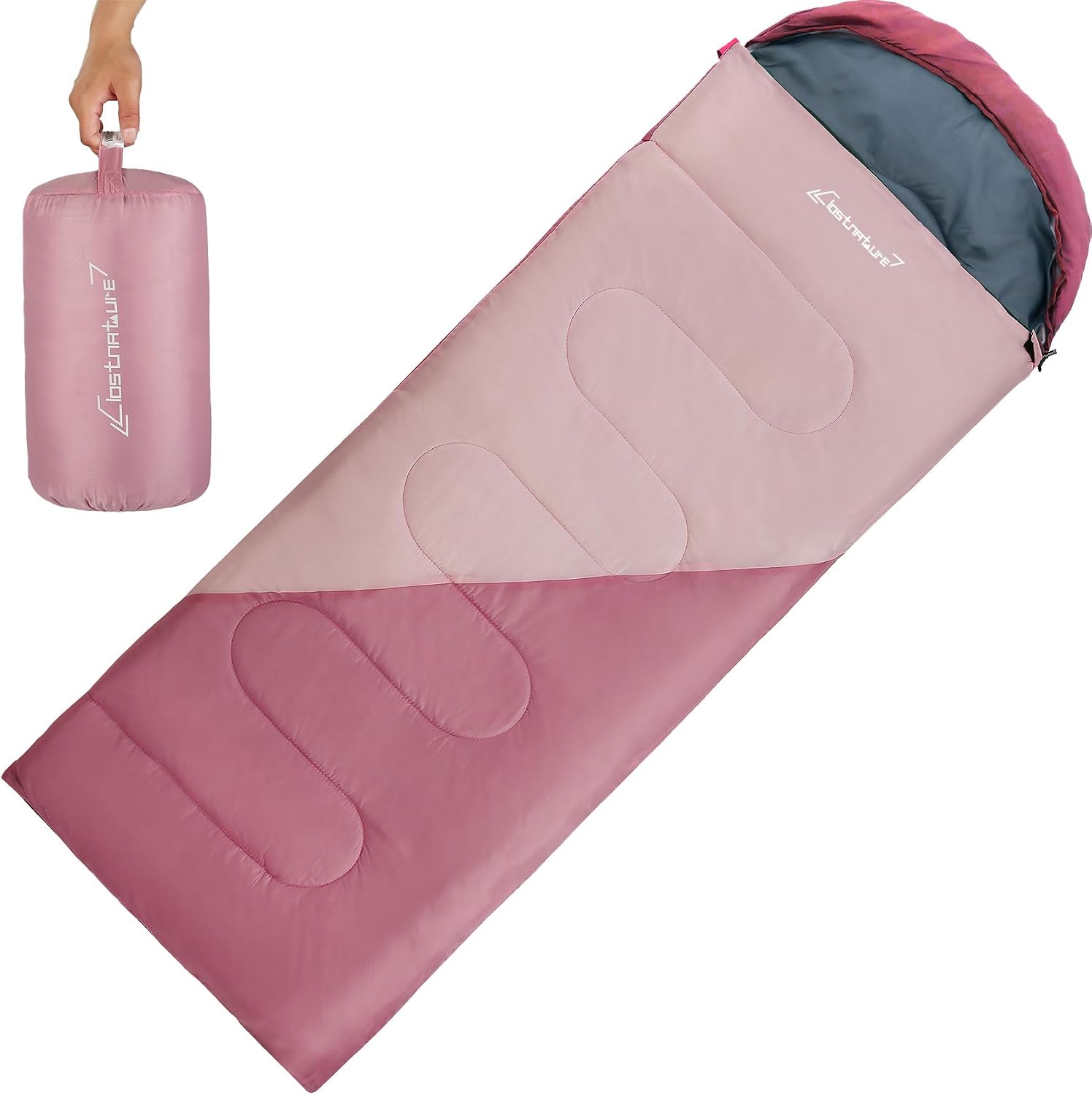 Detalle de Clostnature Sleeping Bag 220x80cm, 1.3kg