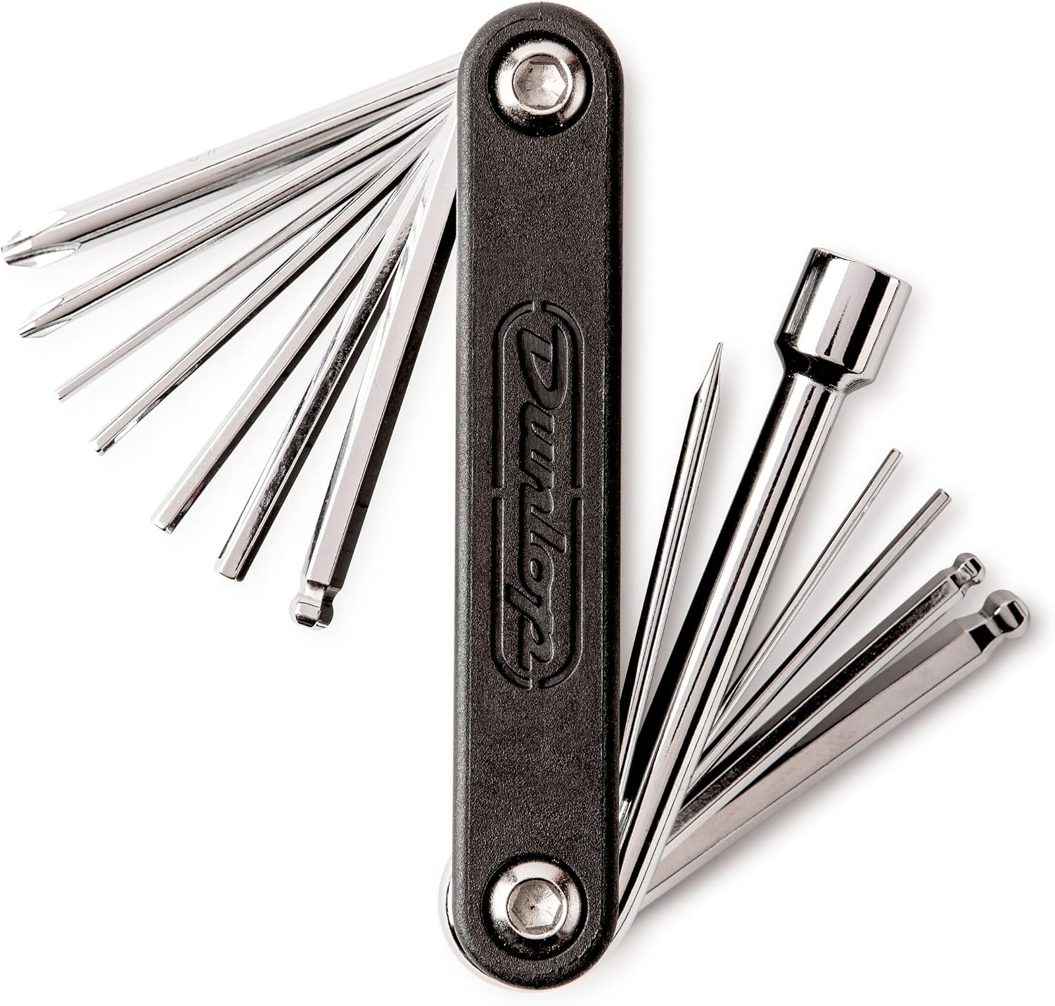 Detalle de Jim Dunlop DGT09 multifunctioneel gitaargereedschap, 13-delig in zwart