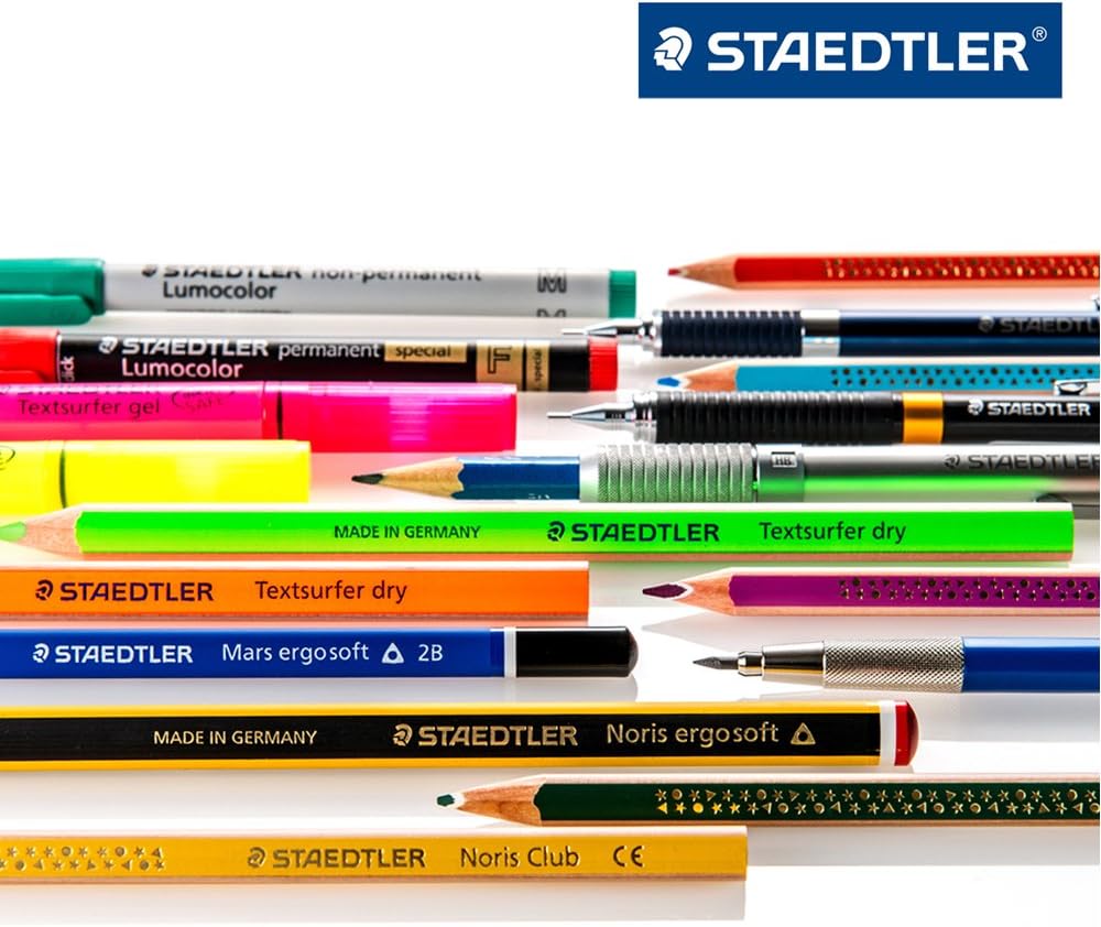 Detalle 1 de Staedtler 511 005 ST Noris metalen puntenslijper met reservoir en sluitdeksel