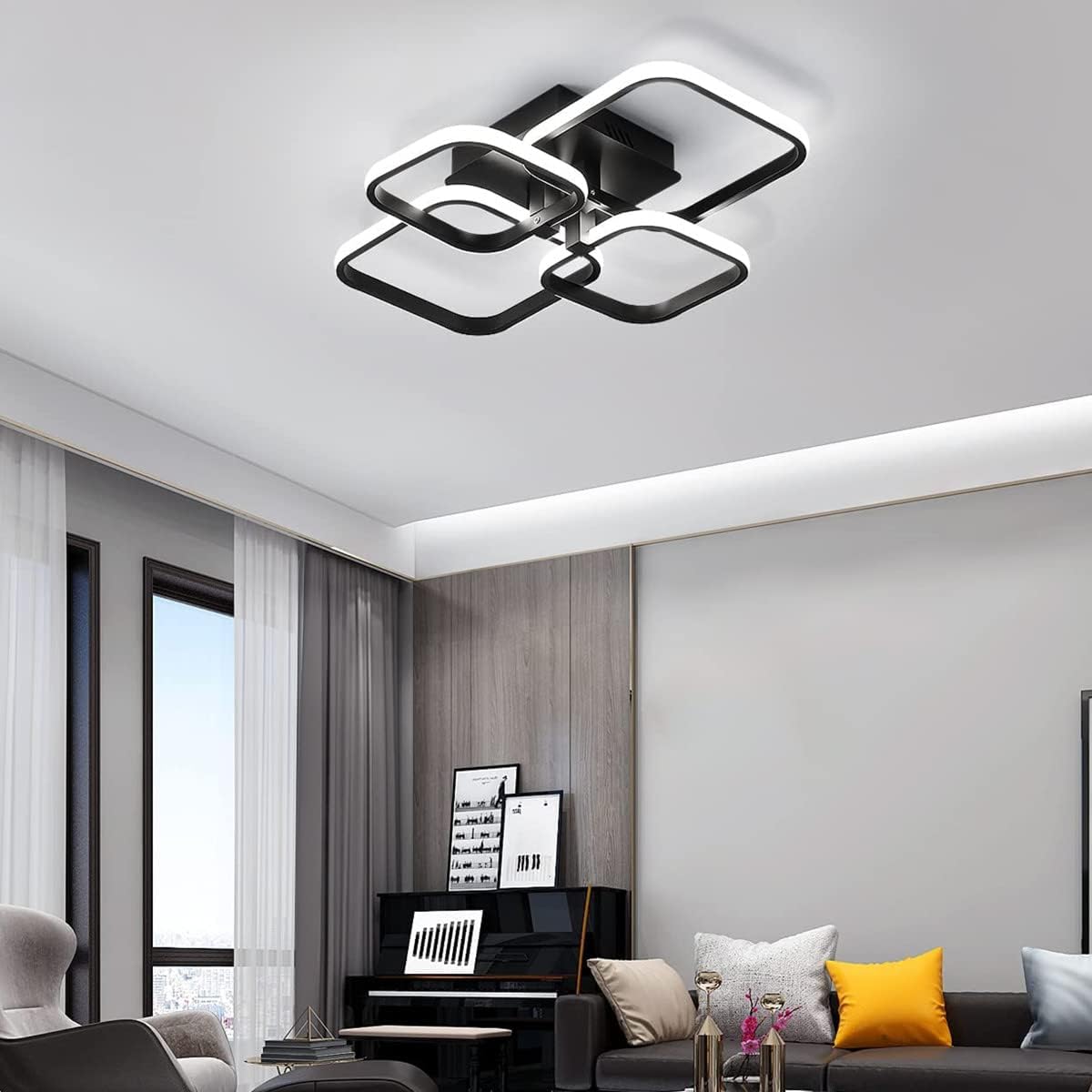 Detalle de Comely plafoniera LED 60W 6500K 6750LM