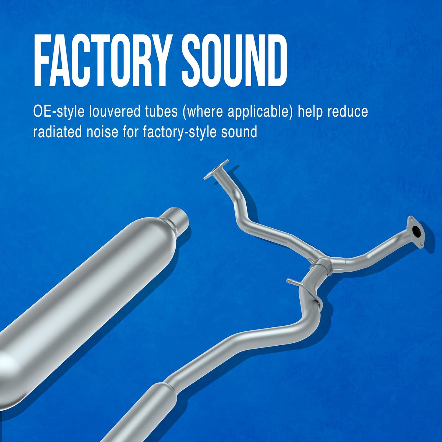 Thumbnail 2 de Walker 53997 Direct Fit Exhaust Resonator and Pipe Assembly for GMC Acadia