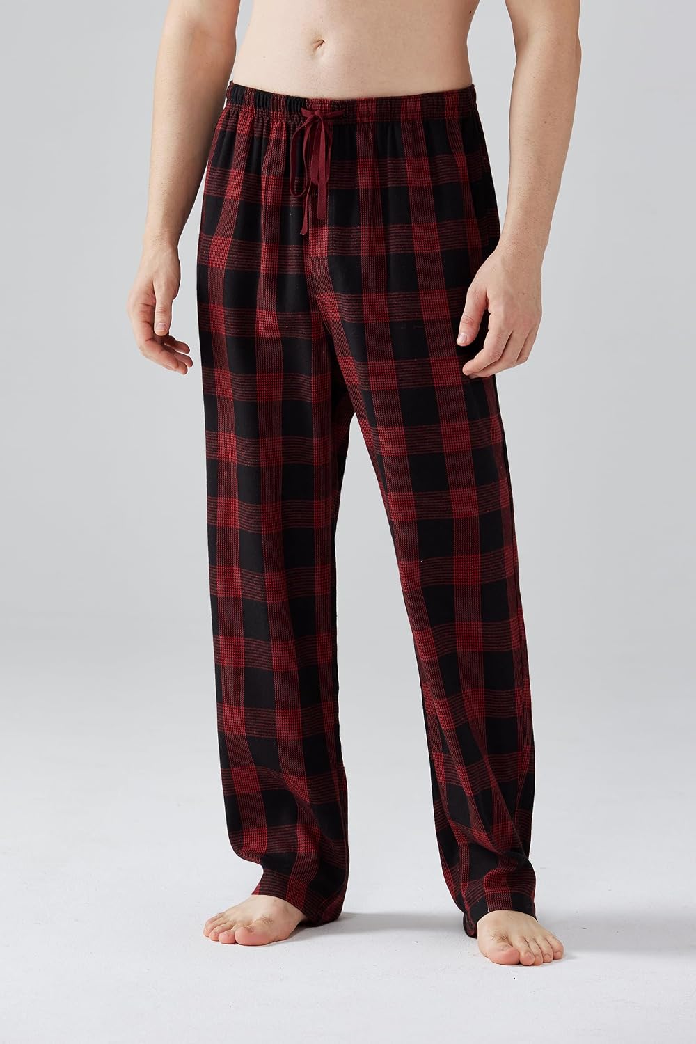 Detalle 2 de Jveyvth Pyjamahose Flanell mit Taschen