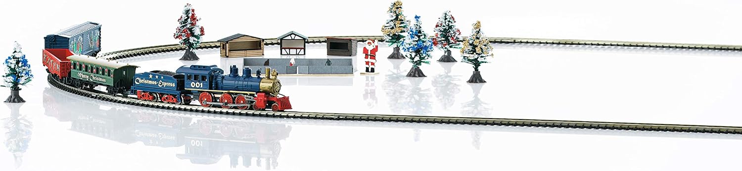 Detalle 2 de Märklin 81845 kerststartset met Z-spoor, metalen locomotief en winterdecoratie