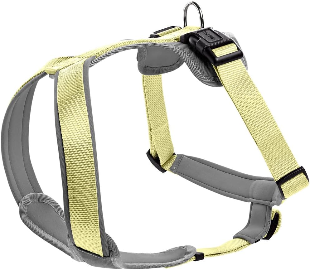 Detalle de Hunter Hundegeschirr NEOPREN – Matcha/Grau, Größe L