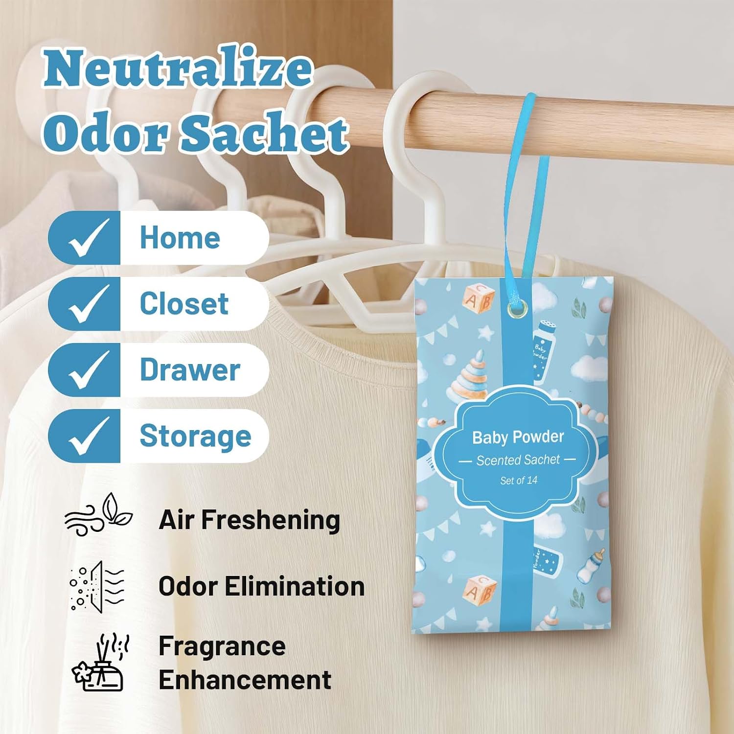 Detalle de STRN scented sachets, 14-pack