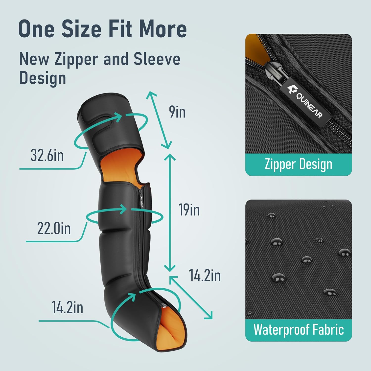 Thumbnail 5 de QUINEAR Leg Massager 3-in-1 with Heat