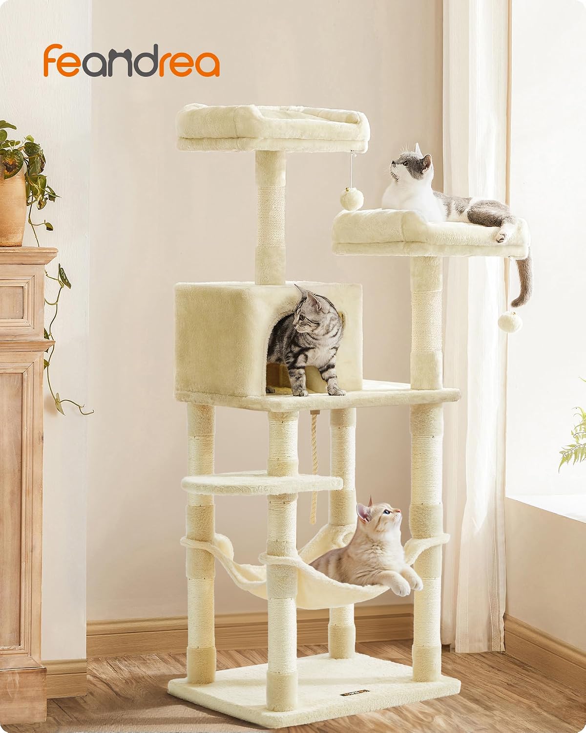 Detalle 2 de Feandrea PCT15BE Katzenbaum 143 cm