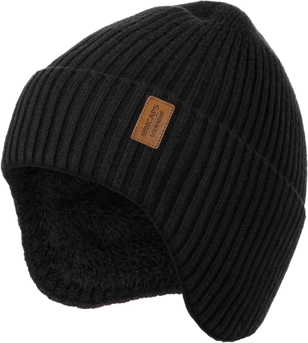 Detalle de Wmcaps Wintermütze Herren Fleece Ohrenschutz