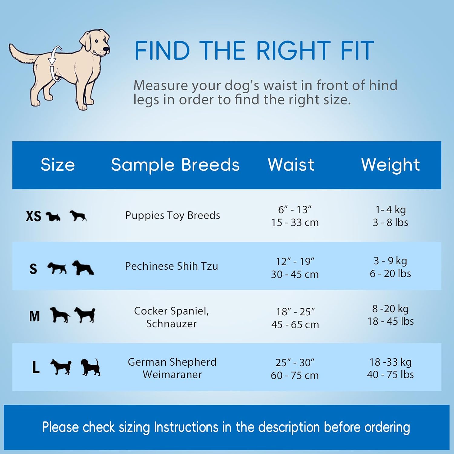 Thumbnail 4 de Flying Paws male dog nappies, 40 count