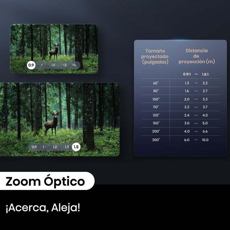 Thumbnail 2 de Hisense C2 Ultra Láser DLP 4K Gaming: proyector WiFi con 3000 lúmenes, HDR, Bluetooth y sonido JBL