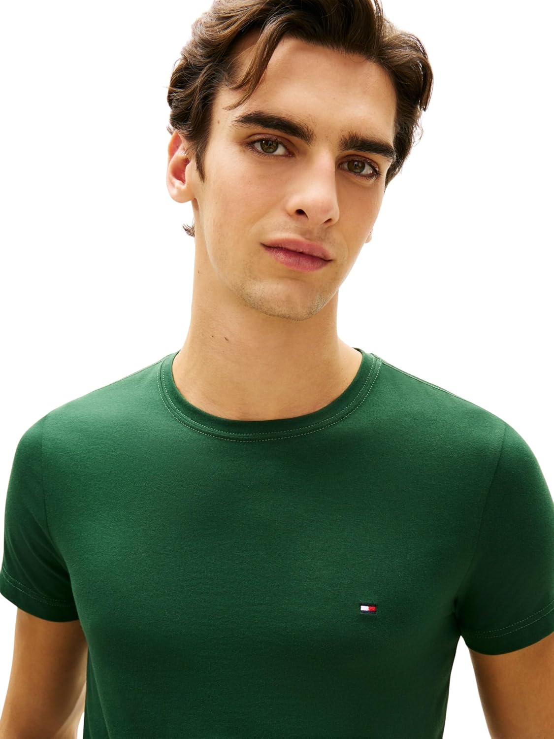 Detalle de Tommy Hilfiger Mw0mw10800 camiseta slim stretch