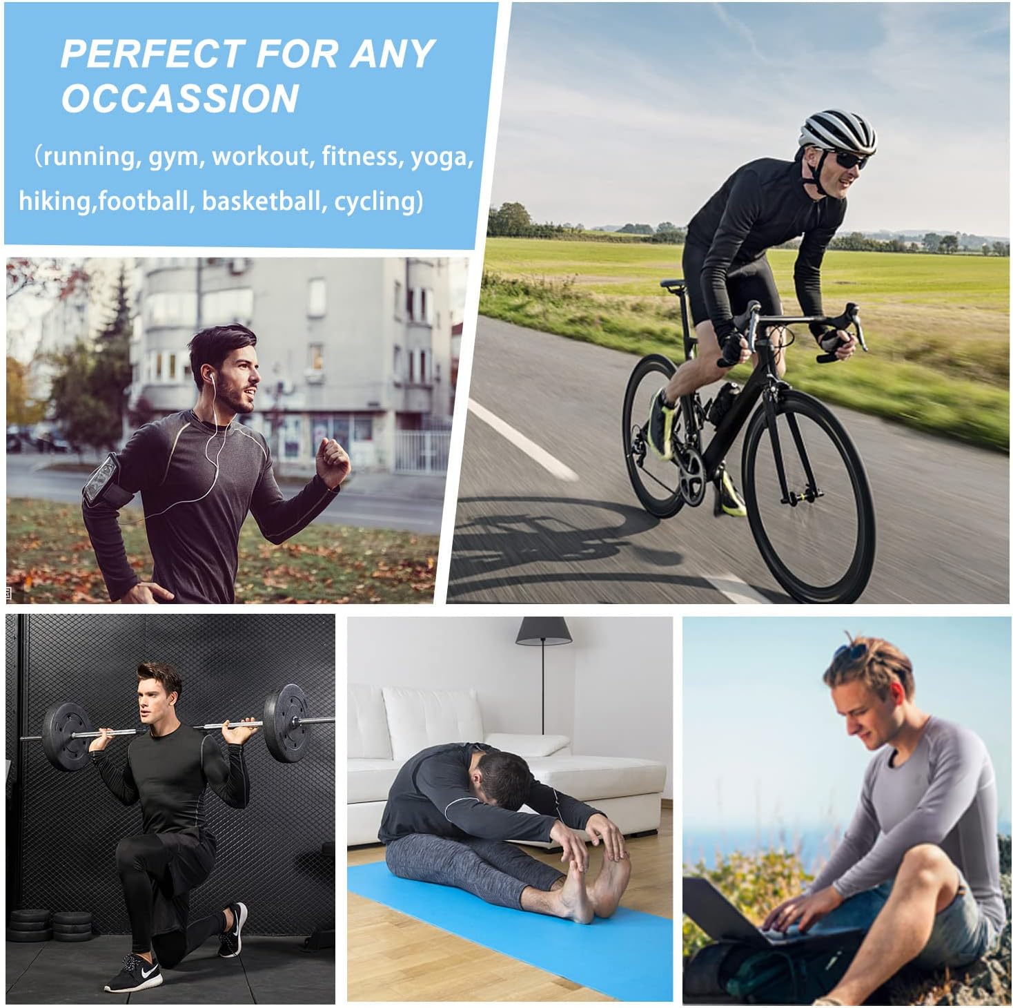 Thumbnail 5 de SPVISE Compression Shirt Men 1 Pack