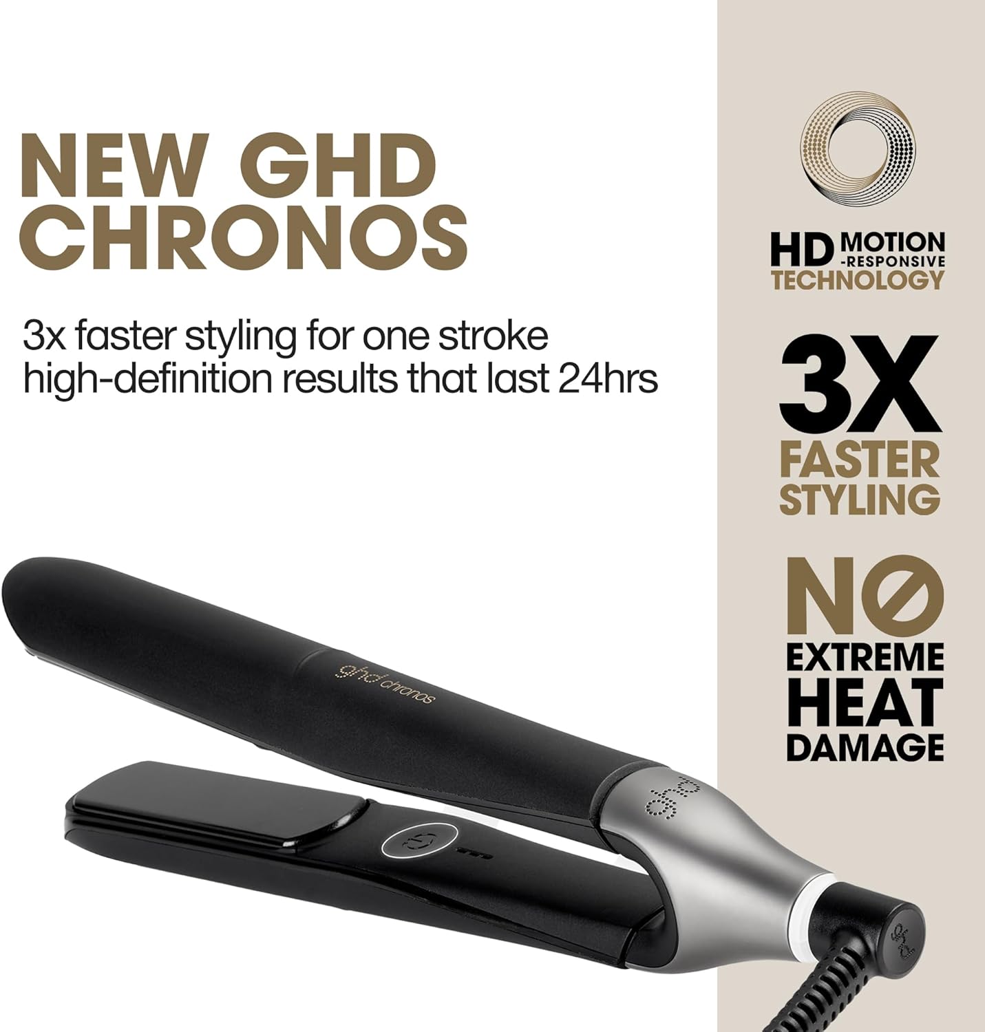 Thumbnail 2 de ghd Chronos Hair Straightener & Styler – Most Advanced Styler (UK Plug)