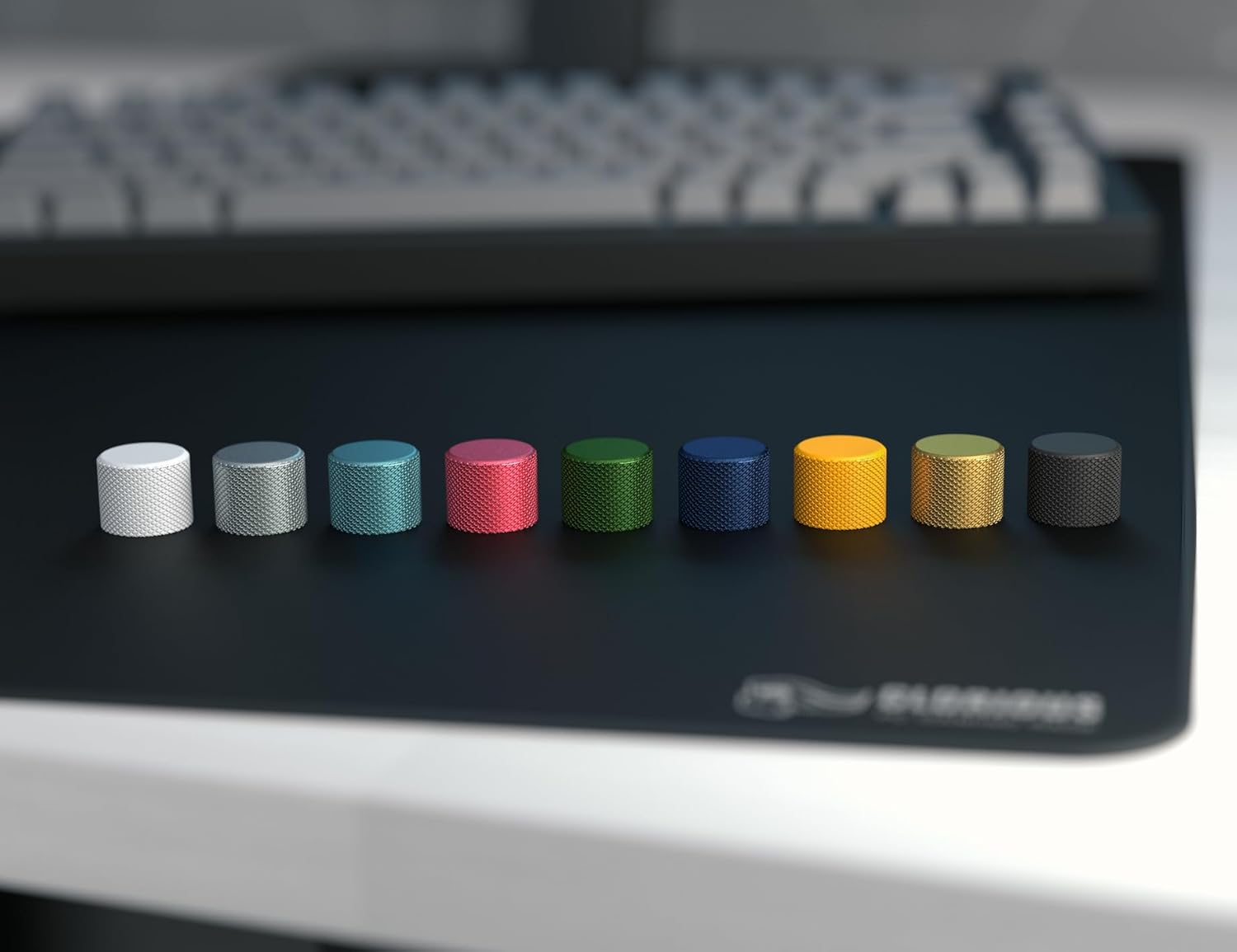 Thumbnail 4 de GLORIOUS Gaming Rotary Knob für GMMK PRO – Aluminium, 9 Farben (White Ice)