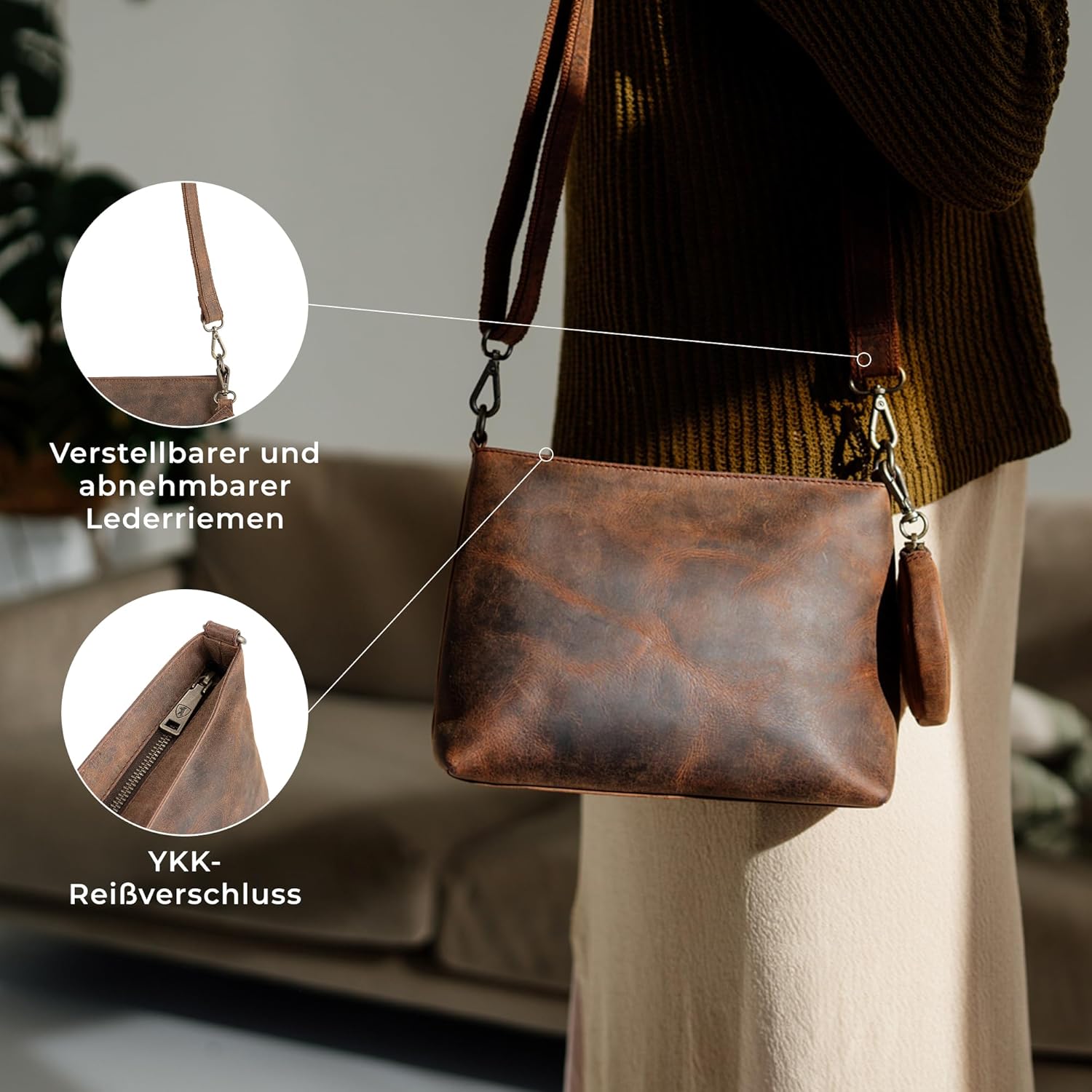 Thumbnail 4 de Berliner Bags Marbella S Umhängetasche 24,5 cm