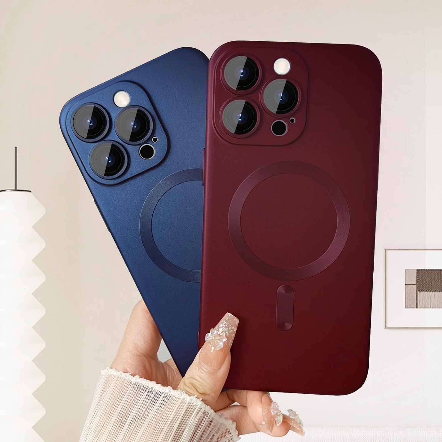 Thumbnail 4 de ankofave Magnetic iPhone 15 Pro Max Case 6.7" 🍎