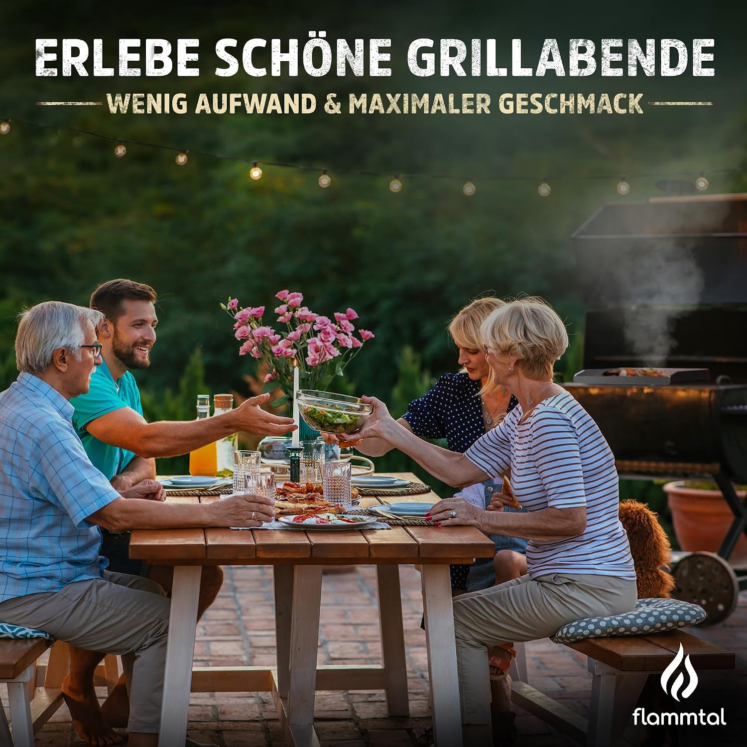 Thumbnail 6 de flammtal Grillplatte Edelstahl 40x30 cm