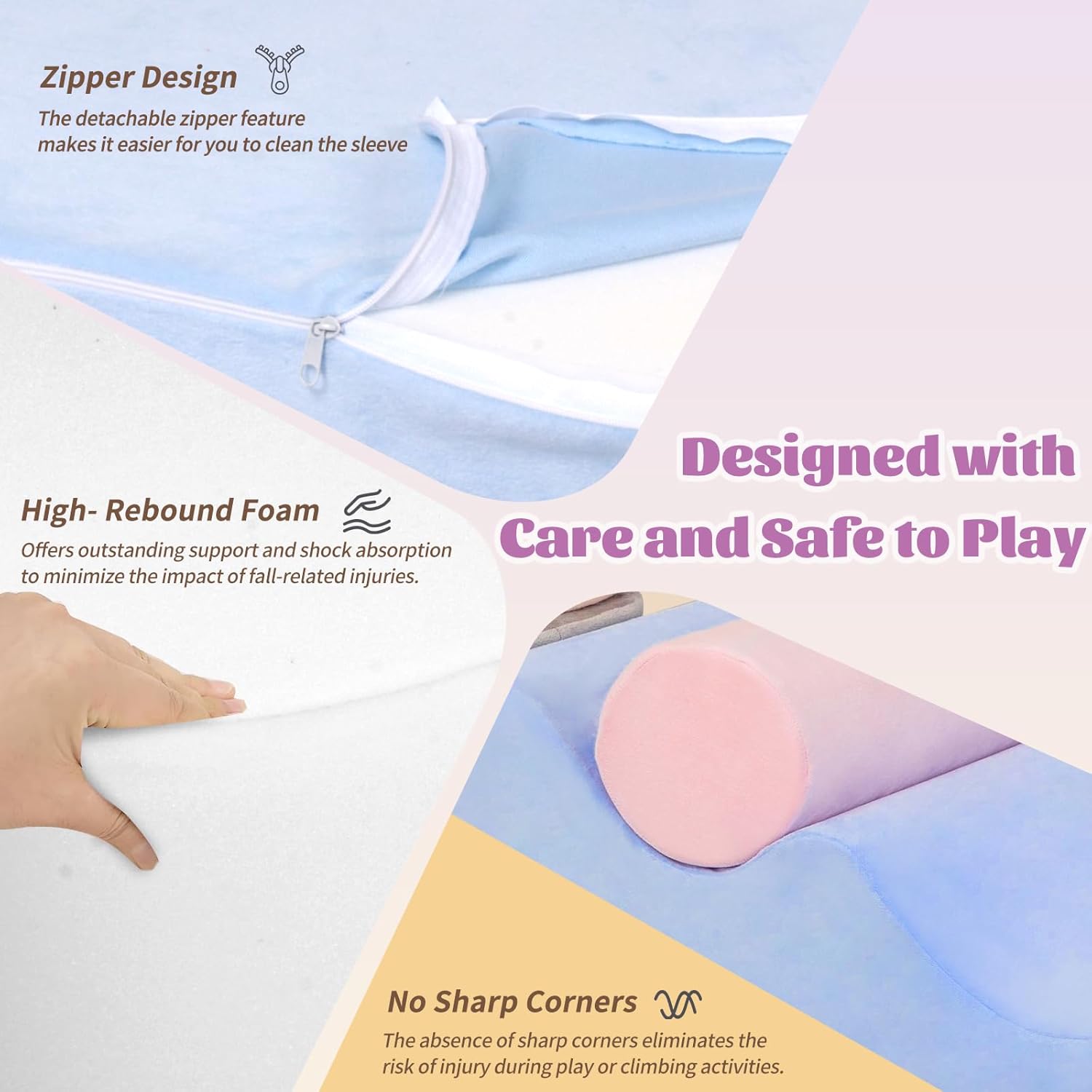 Thumbnail 6 de MIND&ACTION 6-Piece Toddler Climbing Toys 6pcs