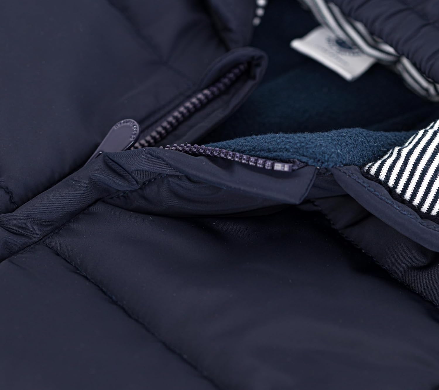 Thumbnail 3 de Petit Bateau A0b41 Combipilot a manica lunga con cappuccio imbottito bimbo 0-24