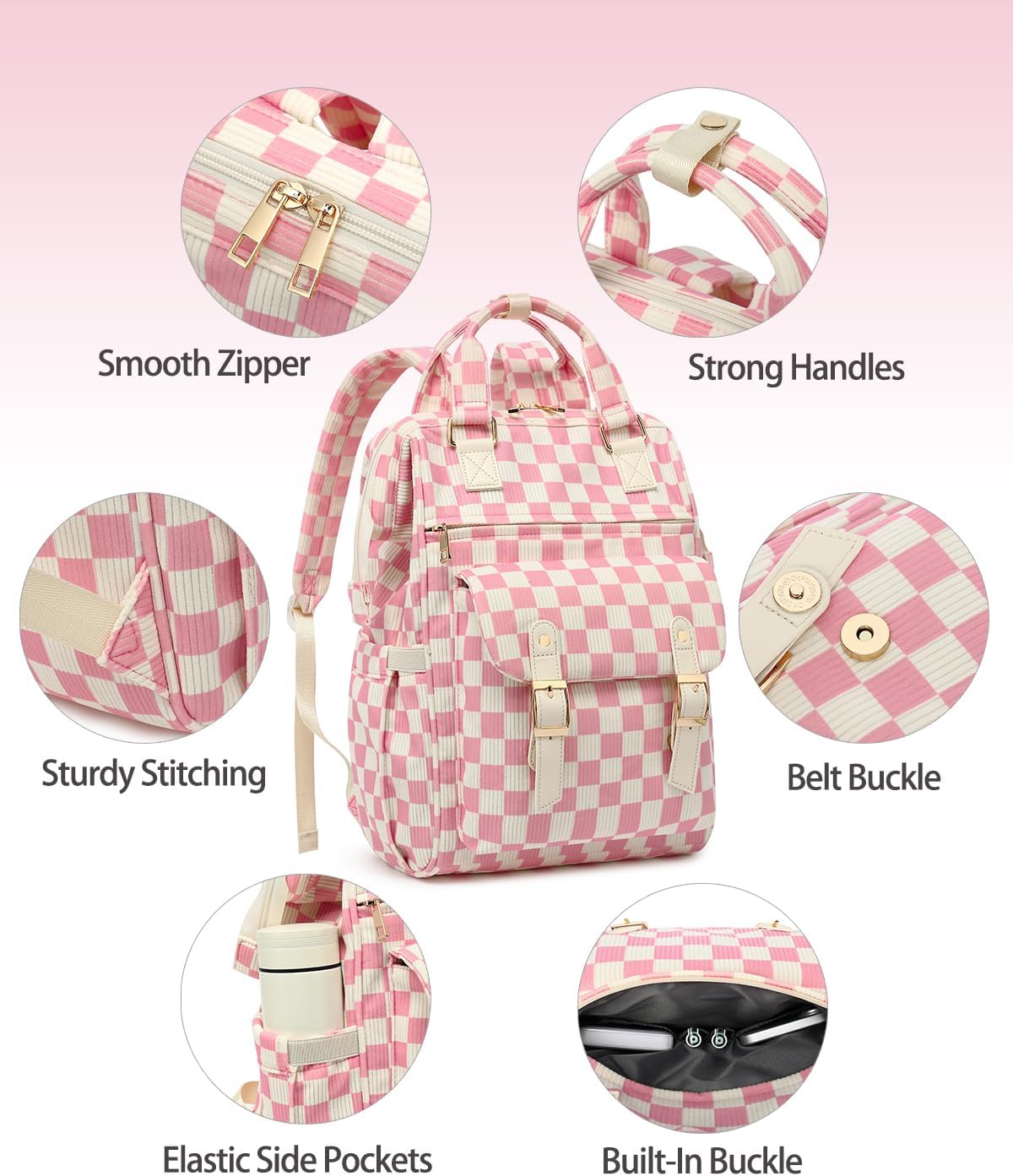 Thumbnail 6 de Lrenagao Laptop Backpack, 15.6-Inch