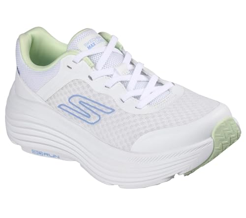 Detalle de Skechers MAX Cushioning Endeavour Canova para Mujer — Zapatilla blanca, talla 7