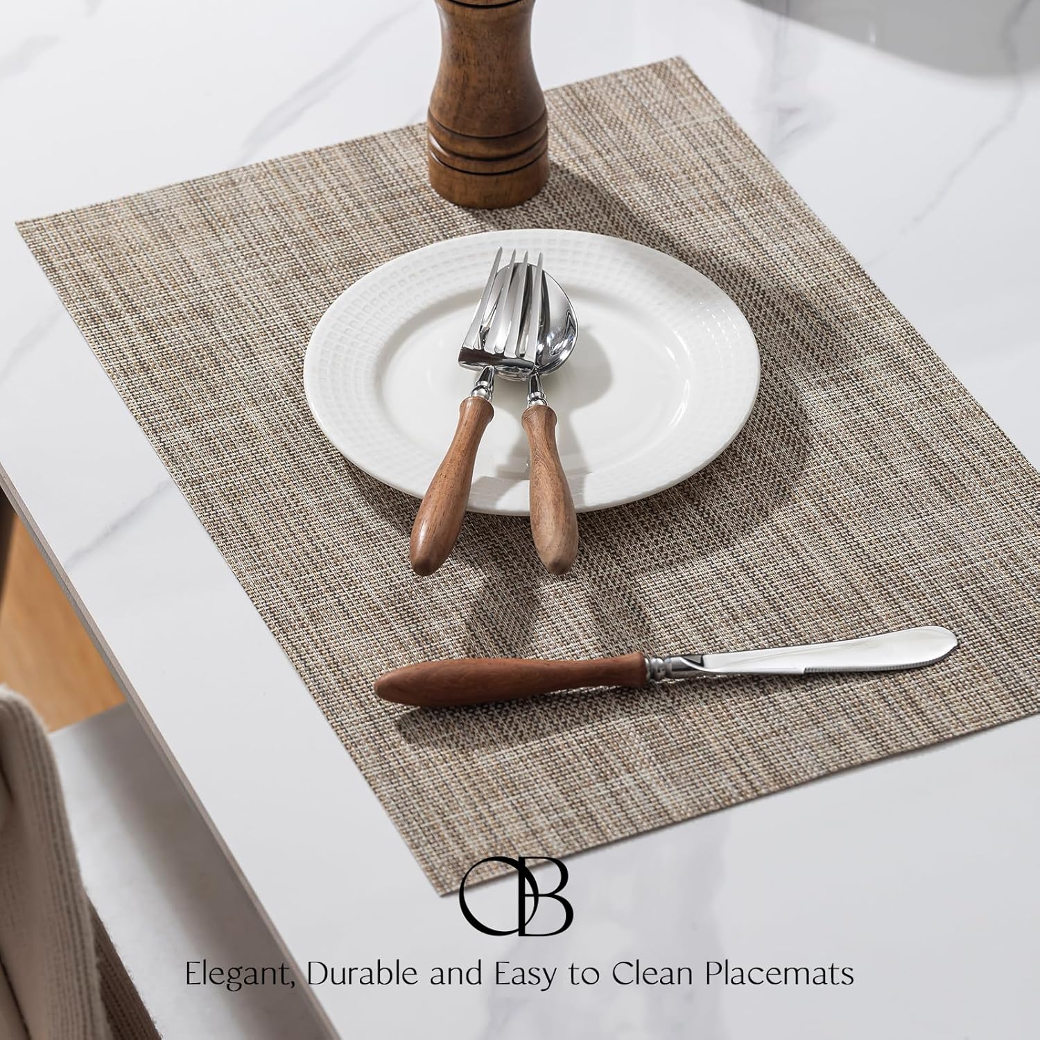 Thumbnail 2 de Onebento Placemats Set of 4 17x12 Caramel