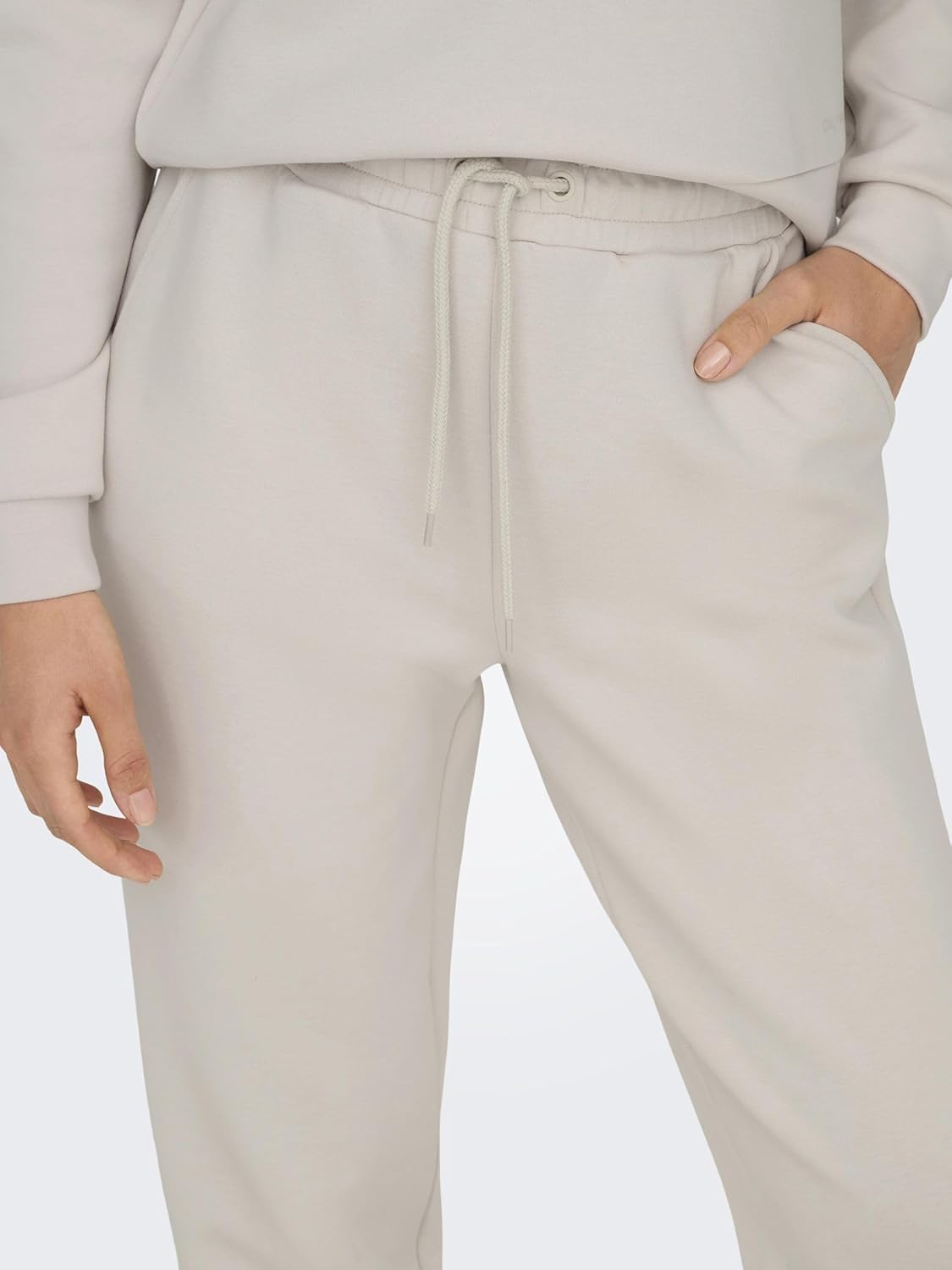 Thumbnail 5 de Pantalon de jogging femme ONLY Onplounge HW Regular en maille (avec cordon)