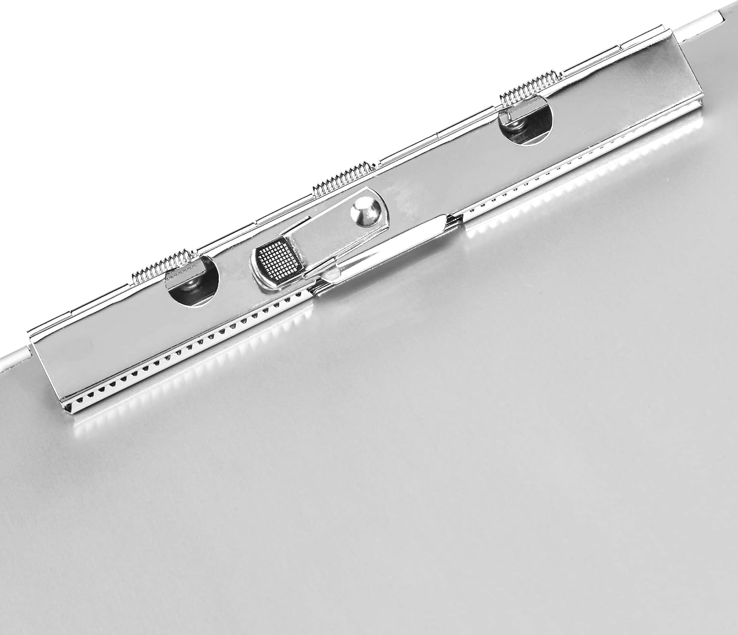 Thumbnail 3 de Amazon Basics Klemmbrett mit Ablage aus Aluminium – 35,56 x 22,8 cm, zweistufig, Standardklemme, Silber