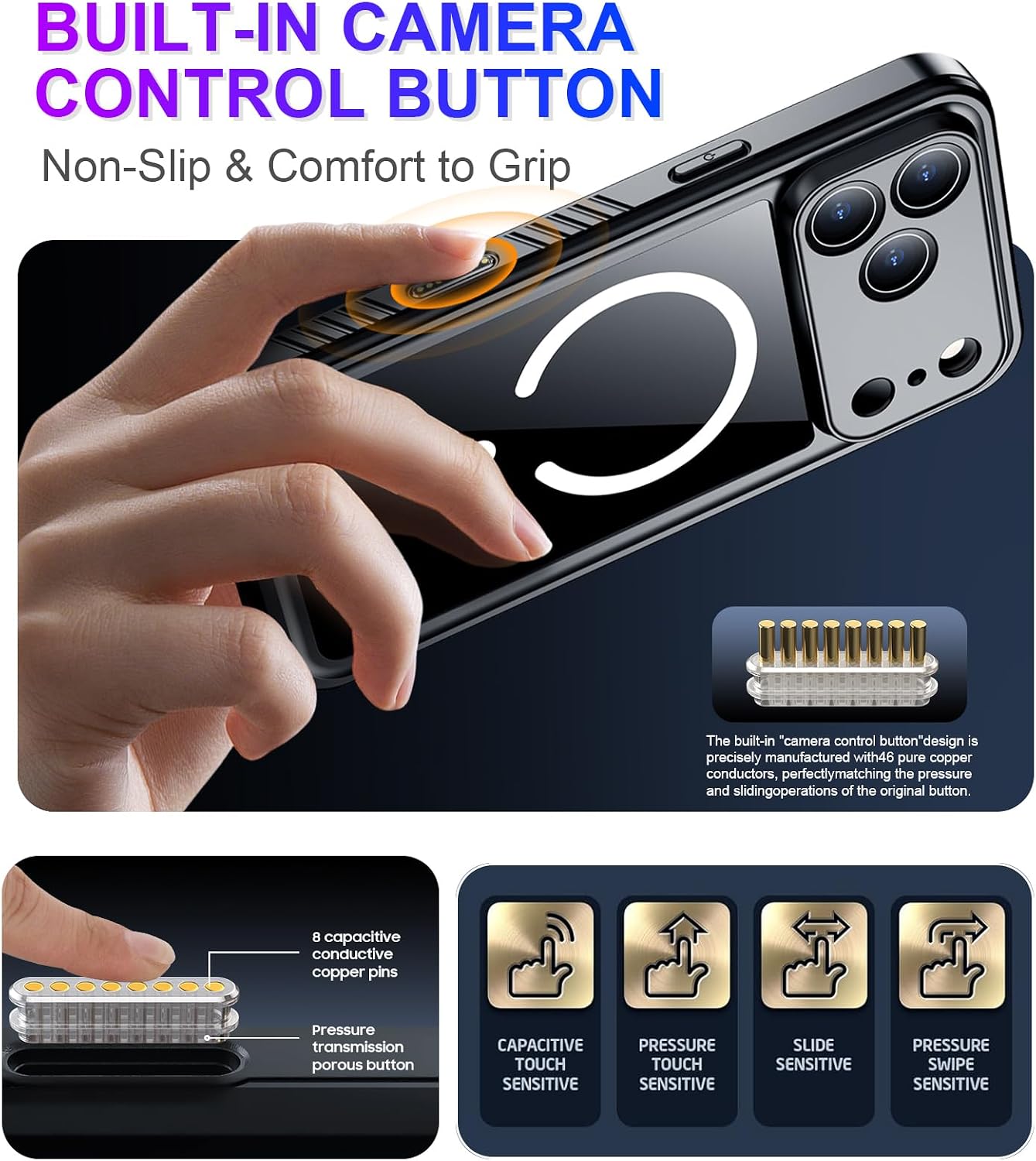 Thumbnail 4 de Temdan iPhone 17 Pro Max Waterproof Case 6.9"