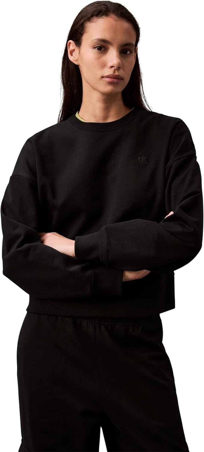 Thumbnail 6 de Sweat d’intérieur femme Calvin Klein Archive Logo en French Terry col ras-du-cou