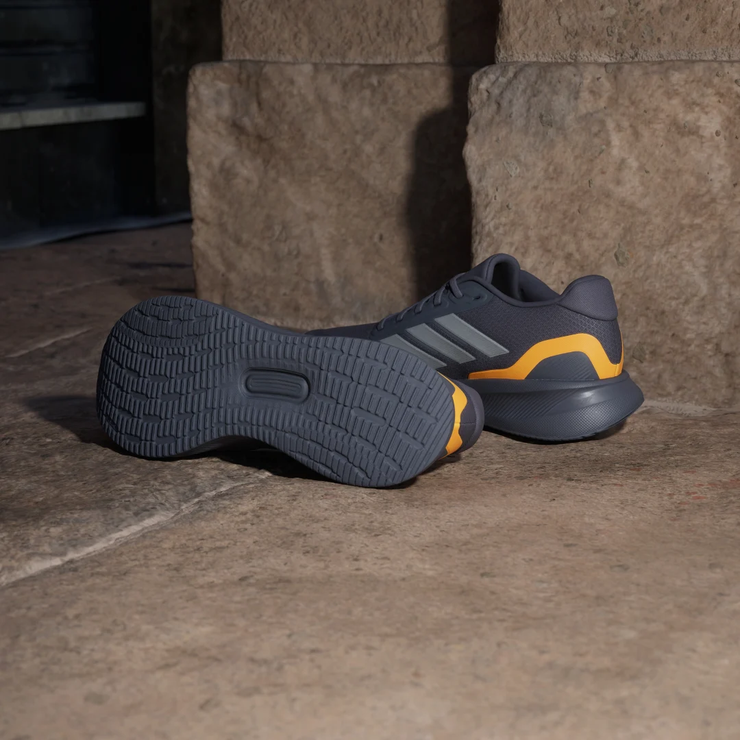 Detalle de Zapatilla Runfalcon 5 Running de Adidas – versión Gris